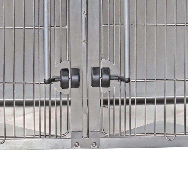 Stainless steel pet Oxygen treatment cage dog indoor kennel wholesale customize Modular assembly indoor kennel
