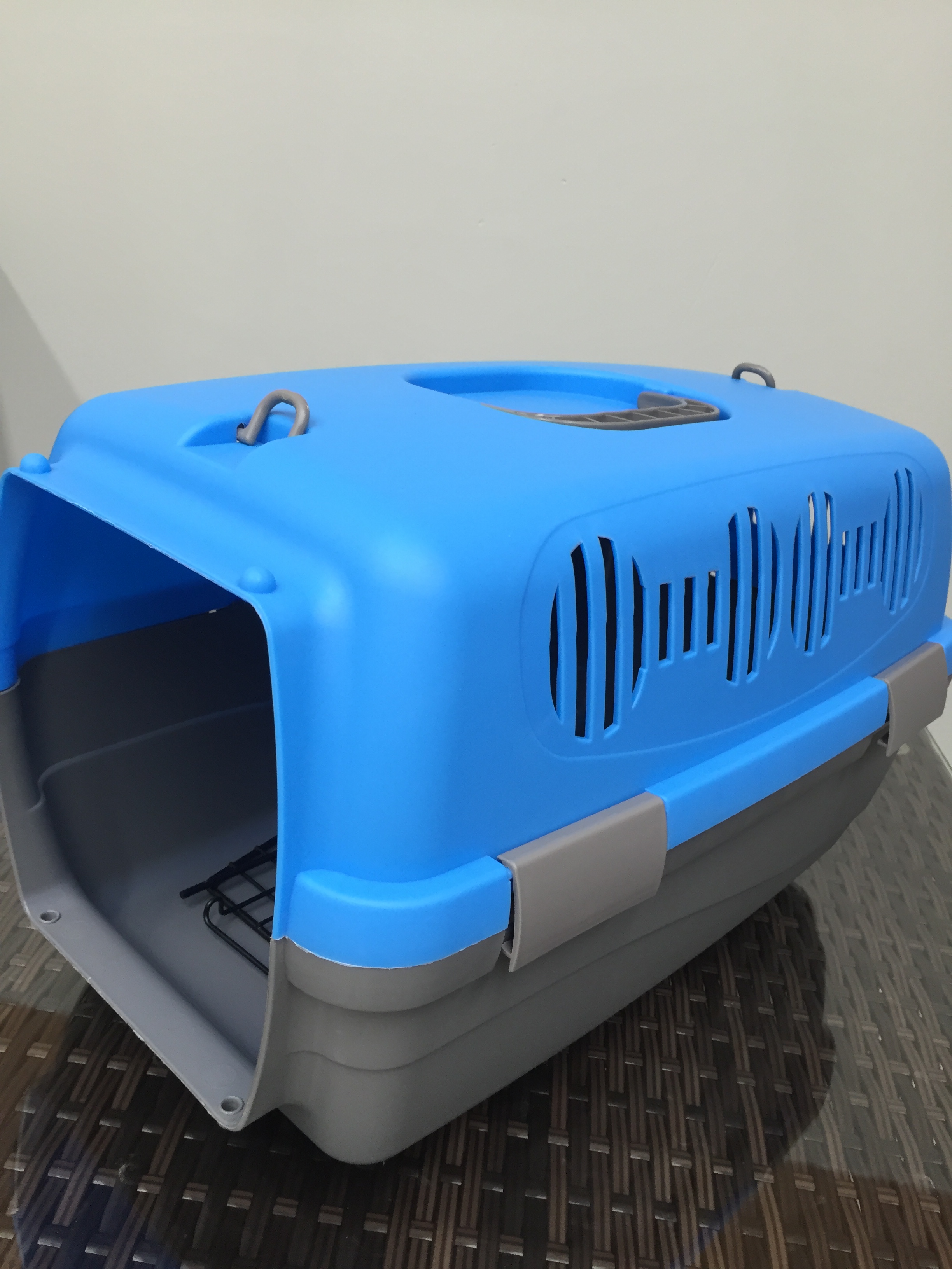 19inch two door top load pet kennel portable dog crate travel item