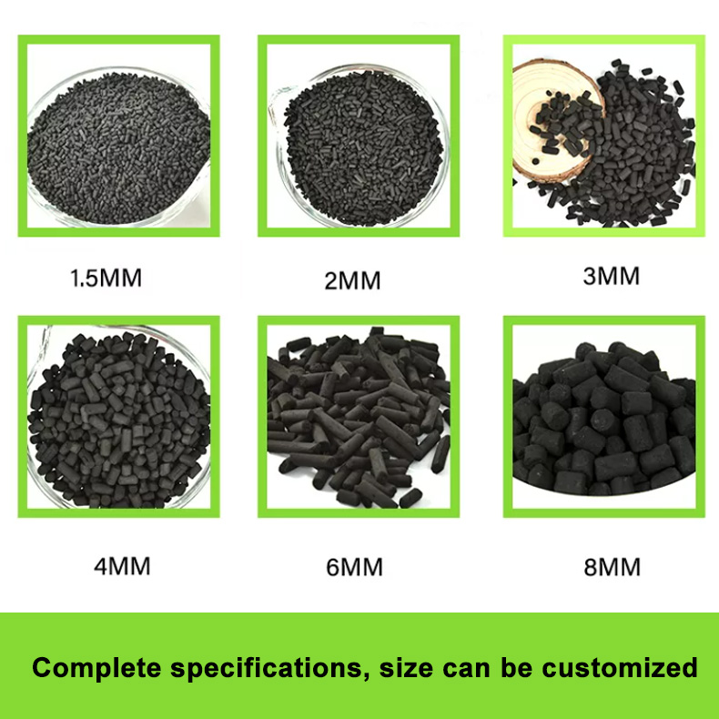 Chinese factory for aquarium fish pond filter cylinder and sewage treatment columnar activated carbon