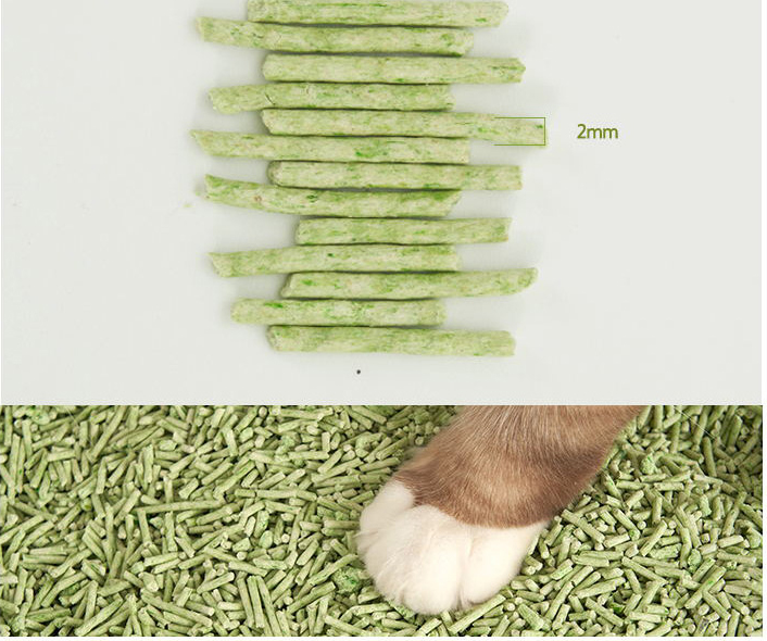 Original Tofu Broken Strong Water Absorbent Dust-free Bentonite 6L Deodorized Tofu Cat Litter Manufacturer