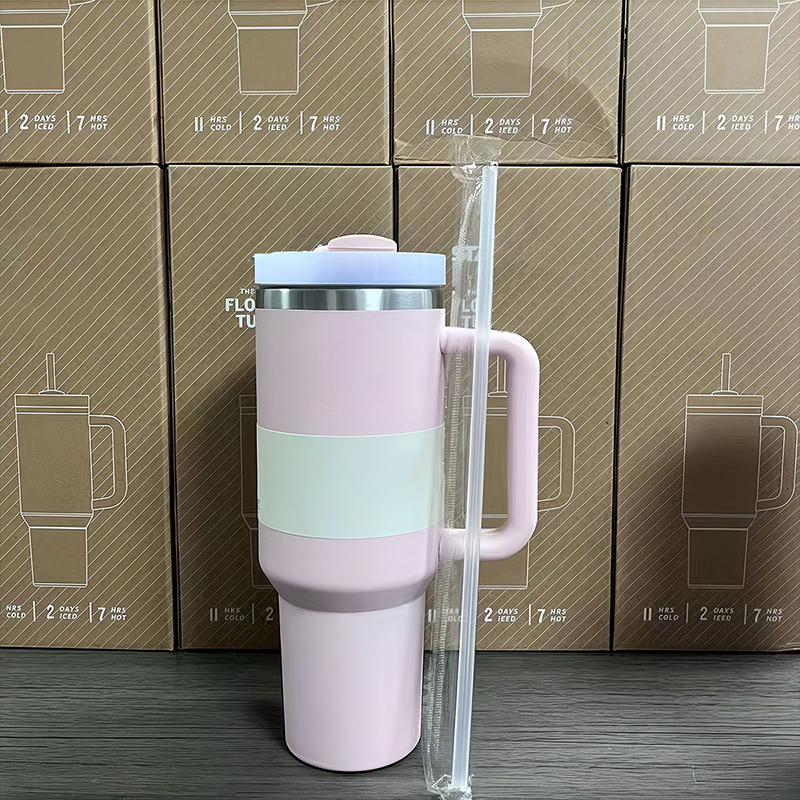 Fashion Insulated Portable Outdoor Sports Water Bottle Handheld Straw Cup Drink Thermos Waterbottle Cups02