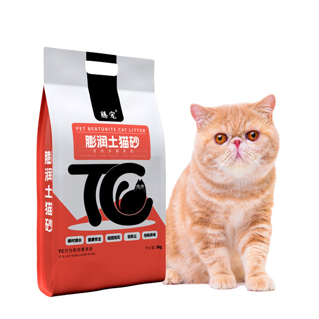 Factory Wholesale Dust-Free Natural Bentonite Cat Litter Bulk Pet Product Supply