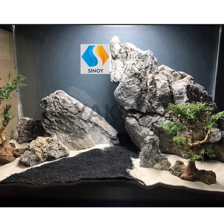 natural aquarium rocks 10-50cm fish tank decoration Seiryu stone