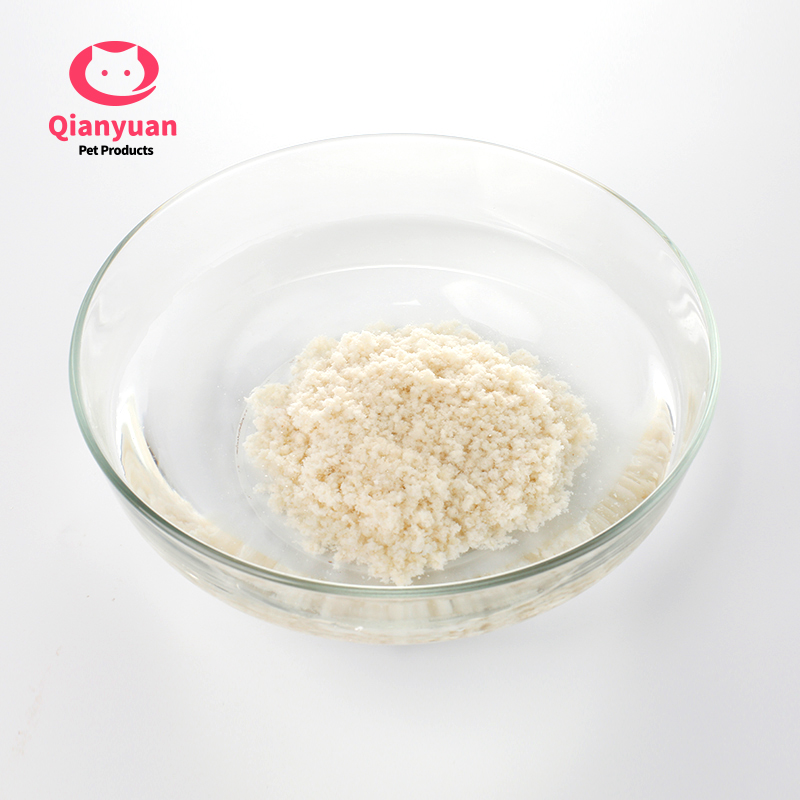 Easy Clean Vacuum Packed Food Grade Nature High Quality 2mm Cat Sand Dust-free Clumping Tofu Cat Litter