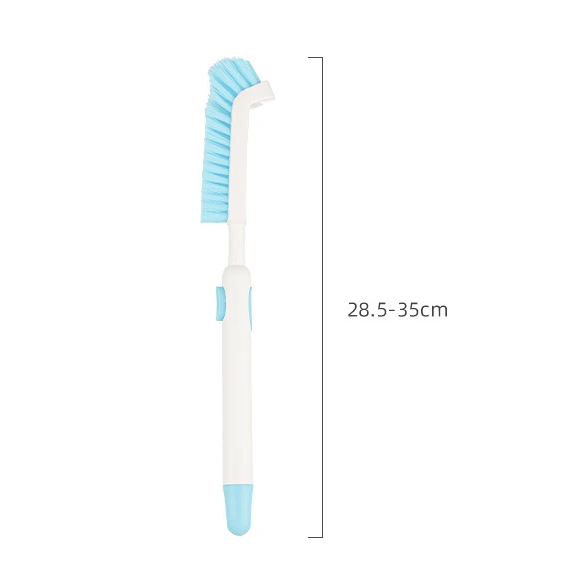 Easy to operate extendable aquarium cleaning brush for small aquarium fish tank