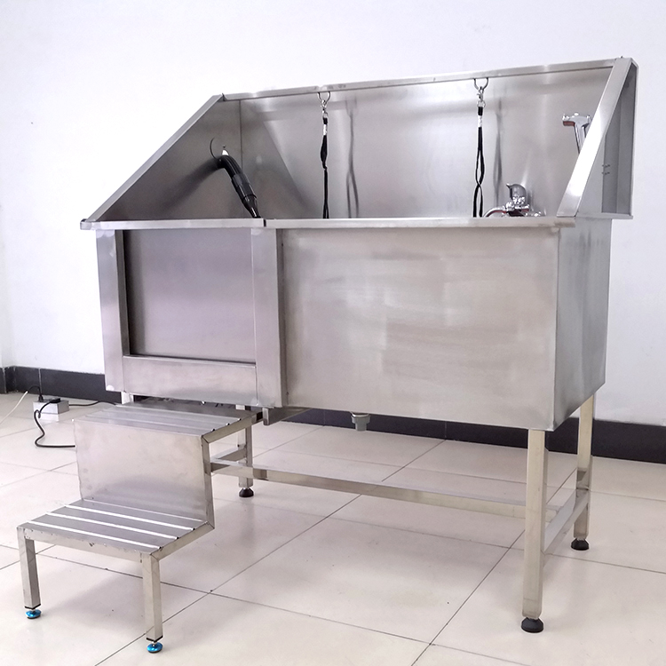 HF pet grooming bath tub with hair dryer spa washing station pet cleaning & bathing dog bath tub