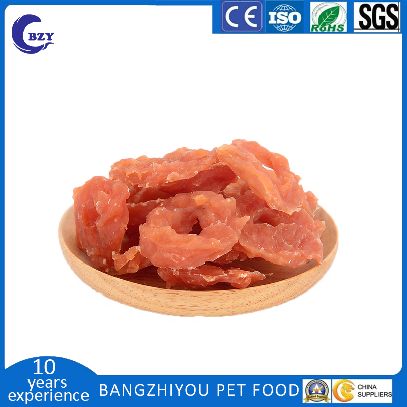 Pet dried snacks duck breast chicken breast slices meat strips dog snacks molar teeth training rewards wholesale distribution