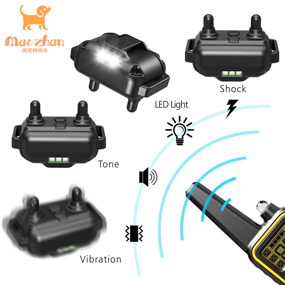 Best selling new type waterproof controlled electric remote dog training collar