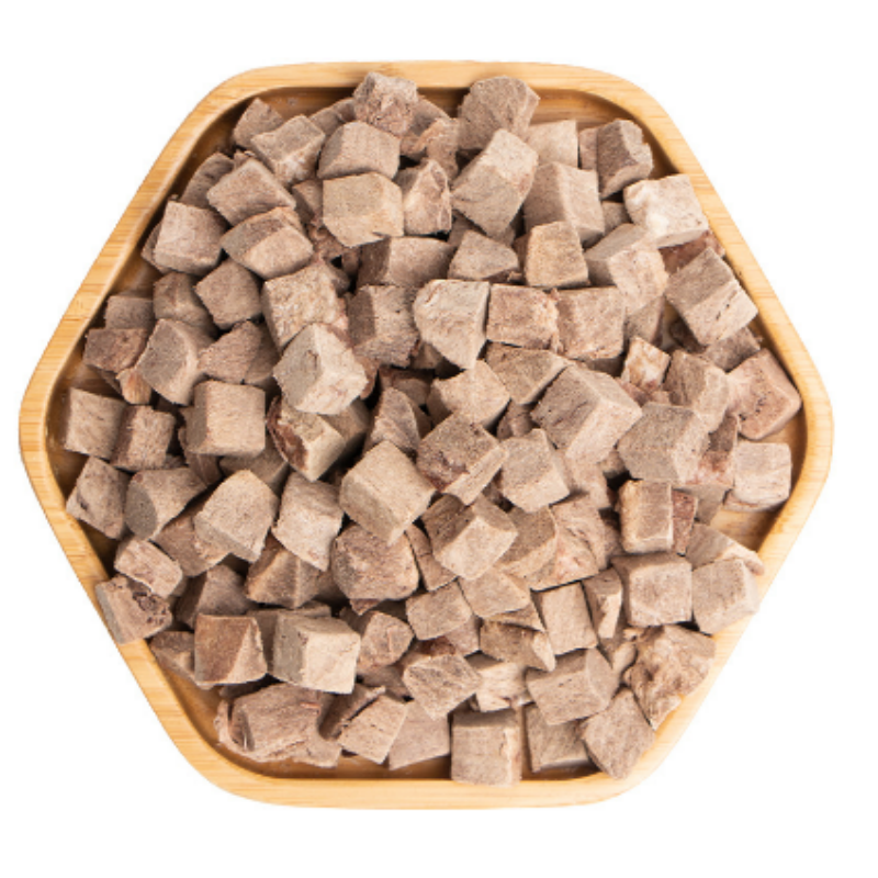 Fresh Flavor Freeze Dried Venison OEM Manufacture Supply Pet Treats Bulk Frozen Meat Pet Food For Dog