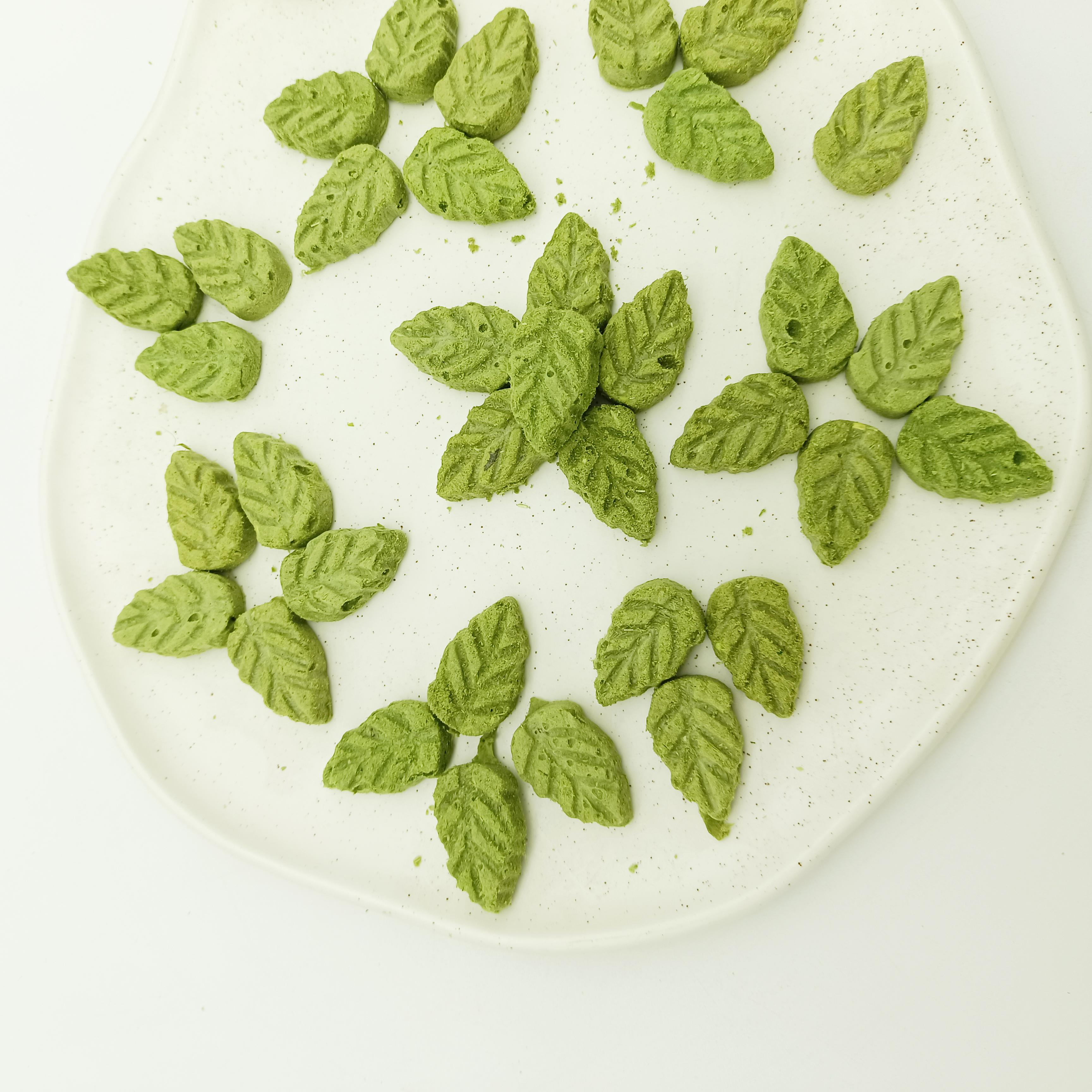Wholesale bulk freeze-dried cat snacks Freeze-dried Chicken Cat grass leaf biscuits Pet freeze-dried snacks cat Treats