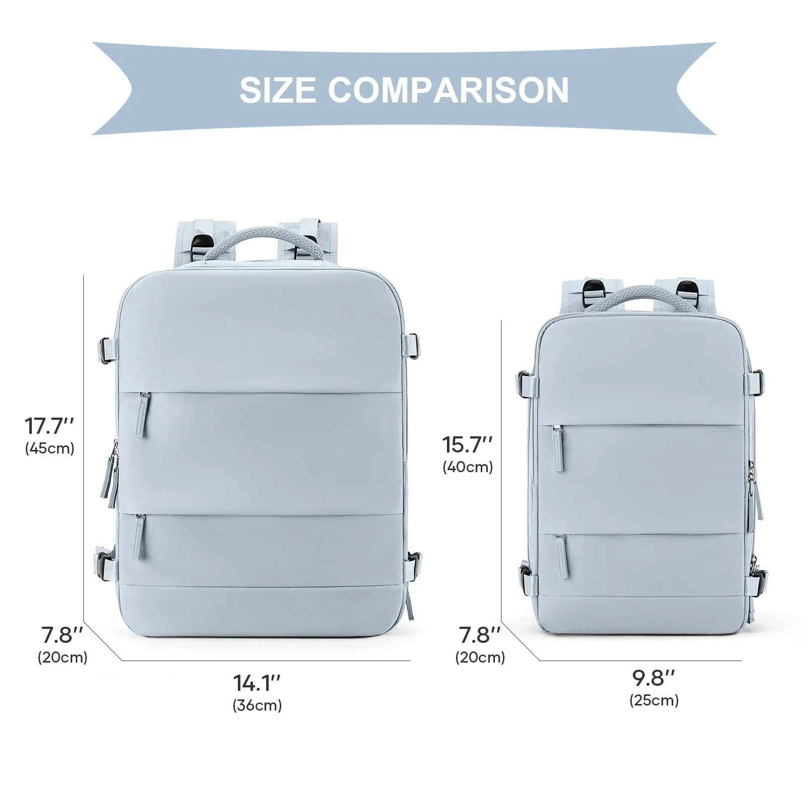 Sport hiking backpacks 40x20x25 travel backpacks for women men weekend picnic camping backpacks easy to carry large space 241114