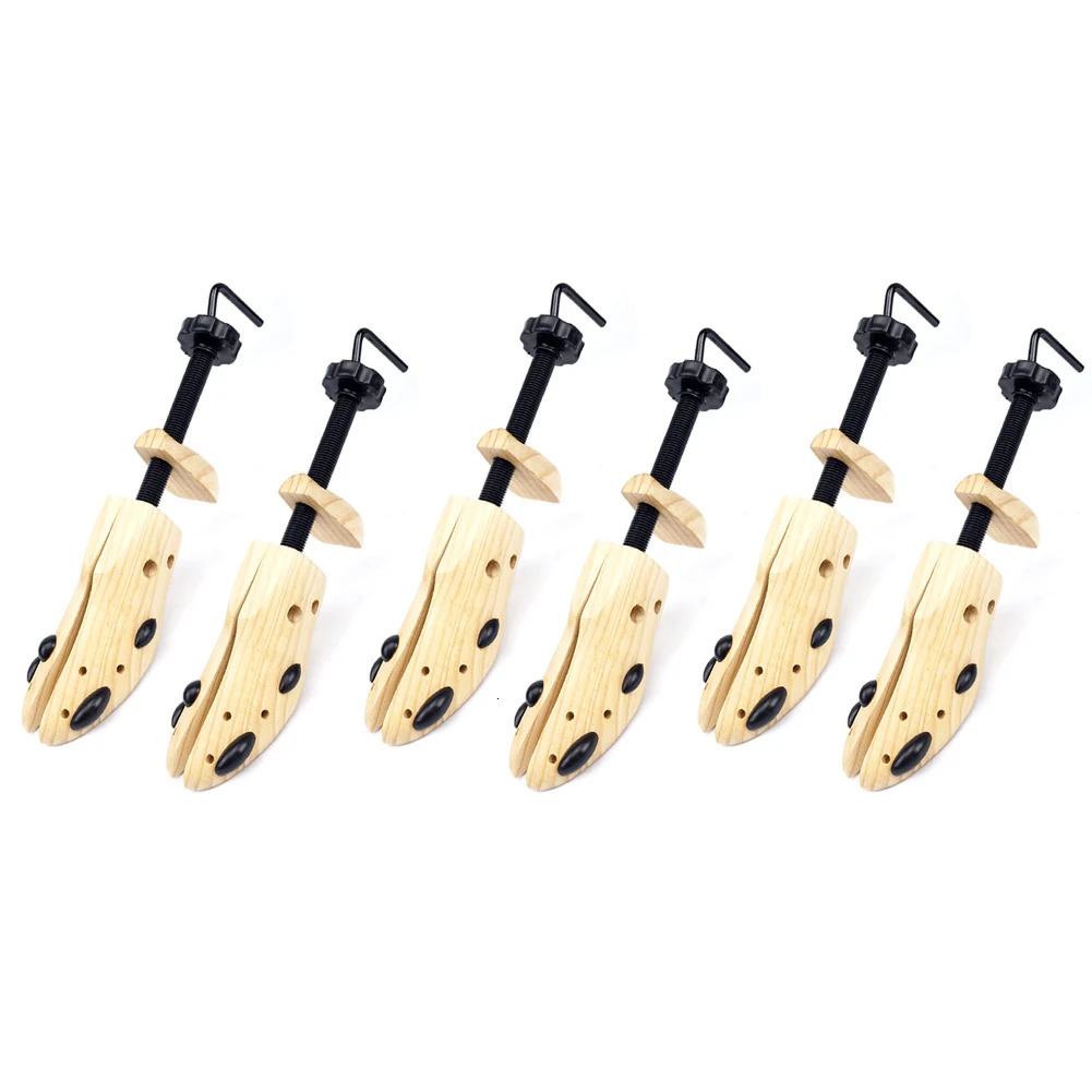 Wooden shoe stretching machine 4-way shoelace widening device adjustable length and width professional mens shoelace lengthening device 241126