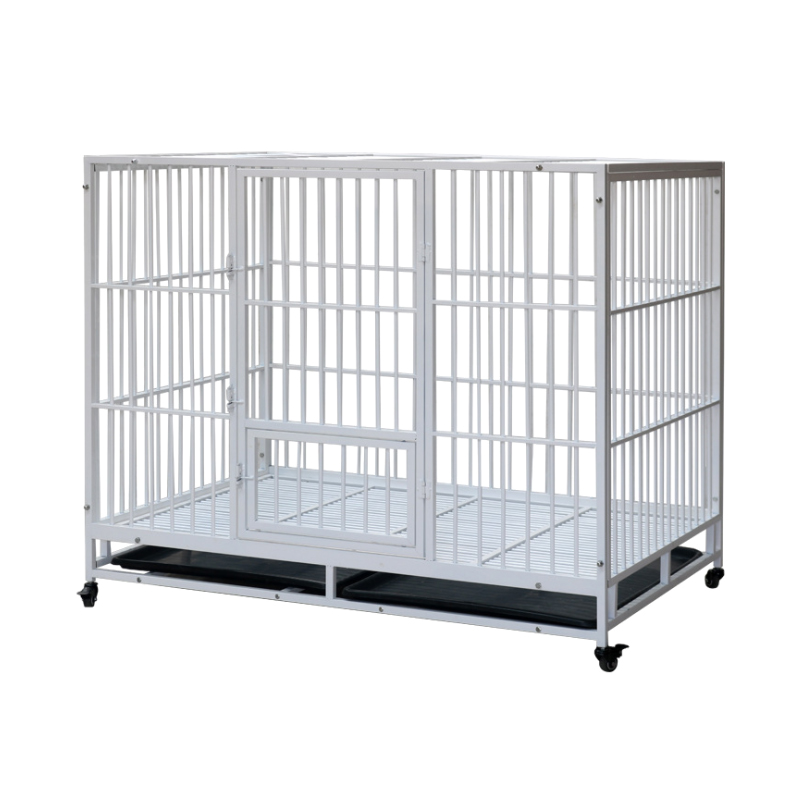 manufacturer wholesale stainless steel metal large small foldable carriers cheap pet dog cage