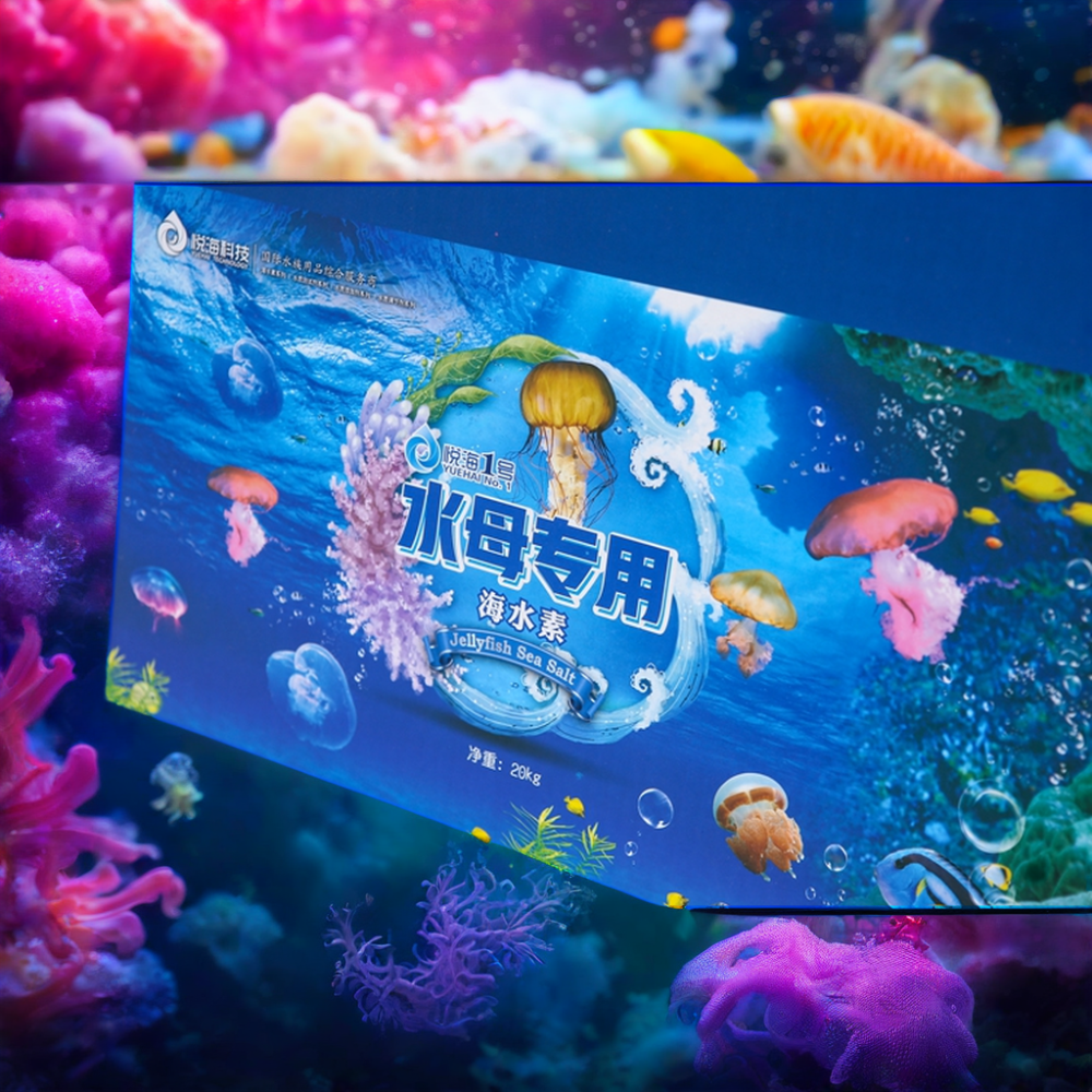 soluble jelly salt soak artificial sea water crystal salt for aquarium 20kg 25kg Jellyfish sea salt