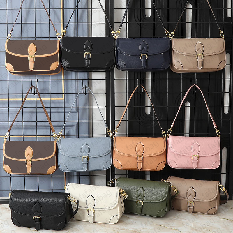 Luxury Designer Bags handbags Womens crossbody bags Versatile Composite Bag Women Bag Purses Mini designer Wallet bag dhgate old Flower Diane Baguette Wallet