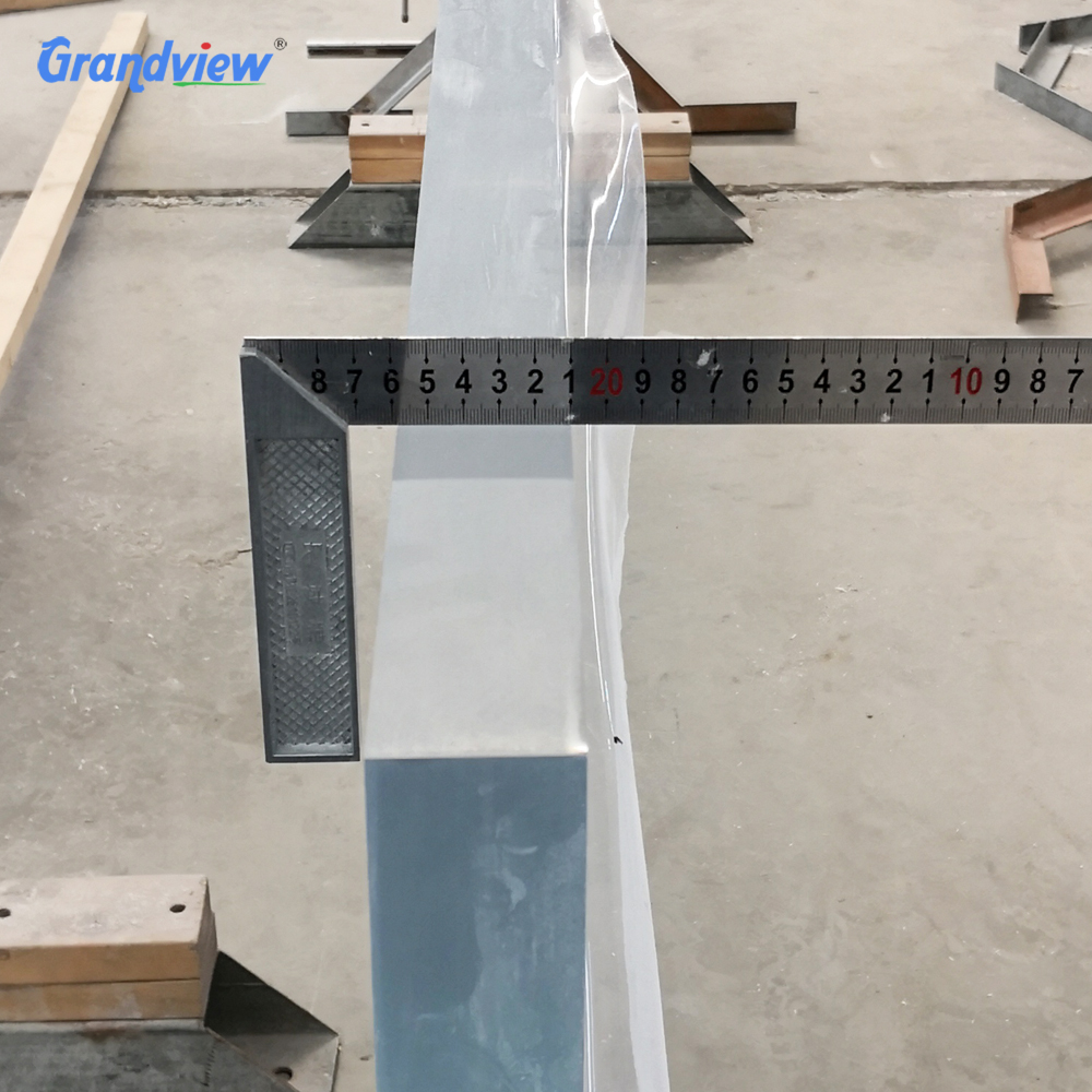 Factory directly sale customized available aquarium under water tunnel curved thick acrylic sheet