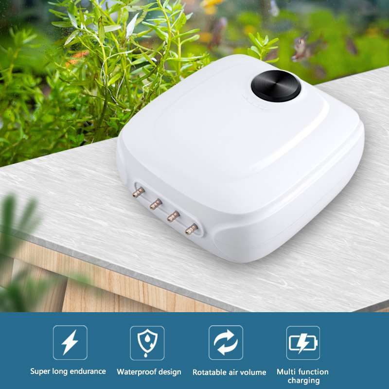 Best seller white mini fish wholesale silent fish tank aquarium air pump for aquariums