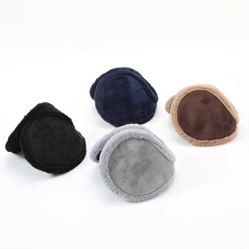 Mens thick fur ear cushions ear cushions for warmth winter accessories W241126