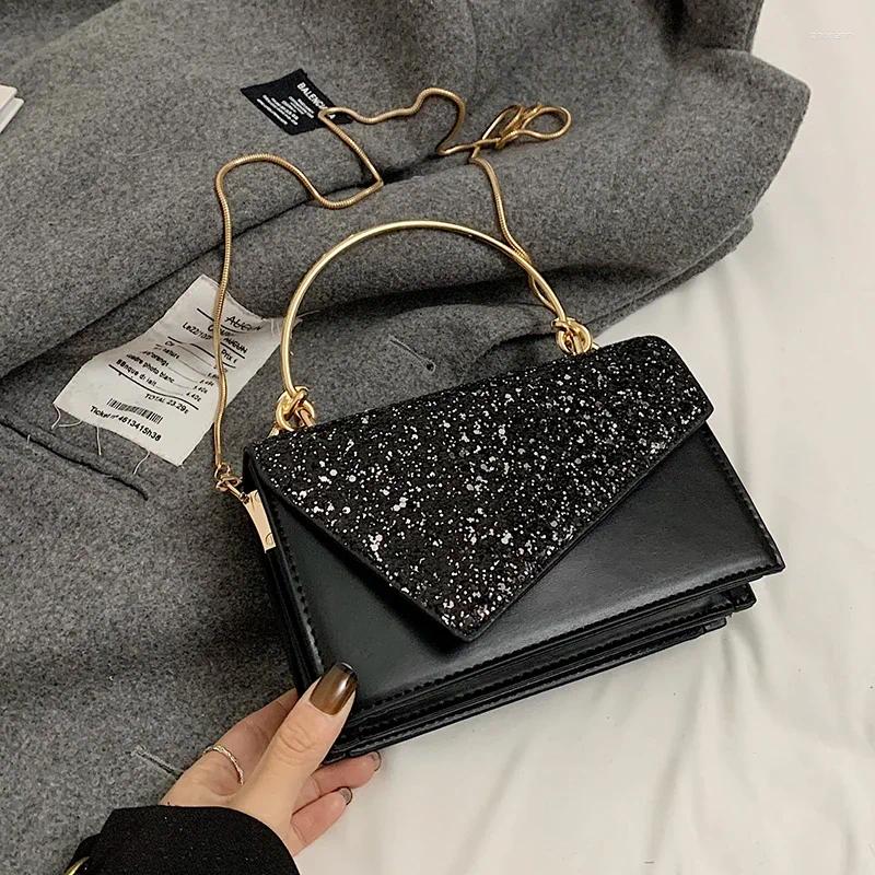 2025 NEW Totes Party Purse Phone Bag For Women Evening Clutch Black Pu Leather Lady Mini Shoulder Crossbody Versatile Handbag zhanyishengli