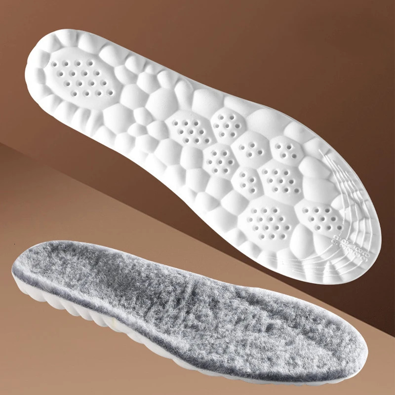 1 pair of unisex ultra soft cashmere snow boots with thick thermal pads for womens winter warmth and plush foot care insoles 241126