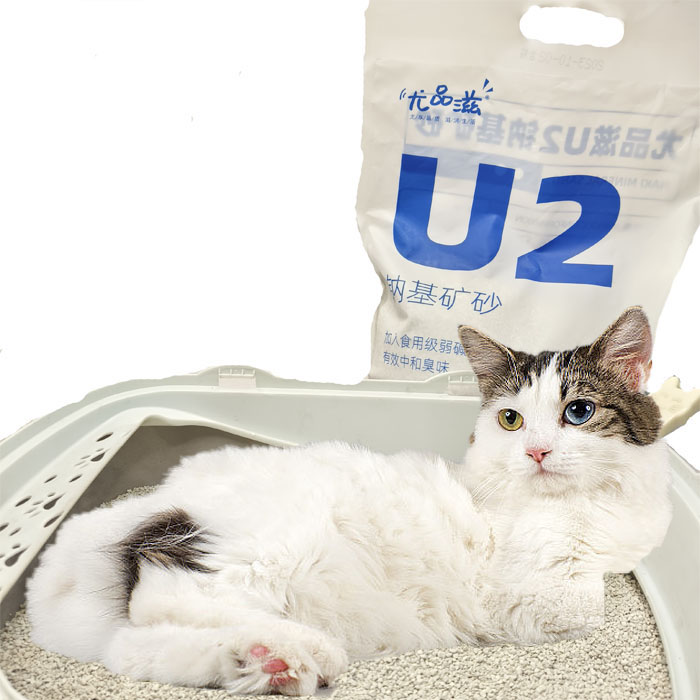 Wholesale custom spherical granular cleaning strong sodium-based mining cat litter