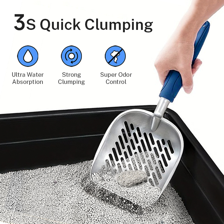 Muawu Natural mineral bentonite as raw material cat litter Ore cat litter sand clumping