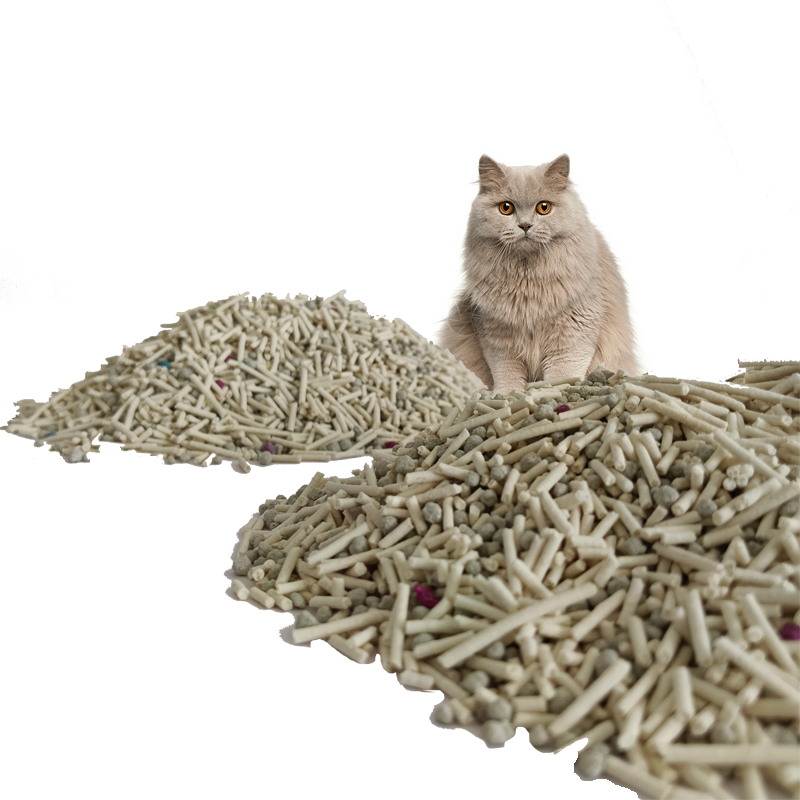 Factory direct sales mixed tofu cat litter 5kg10kg20kg deodorizing absorbent mixed cat litter