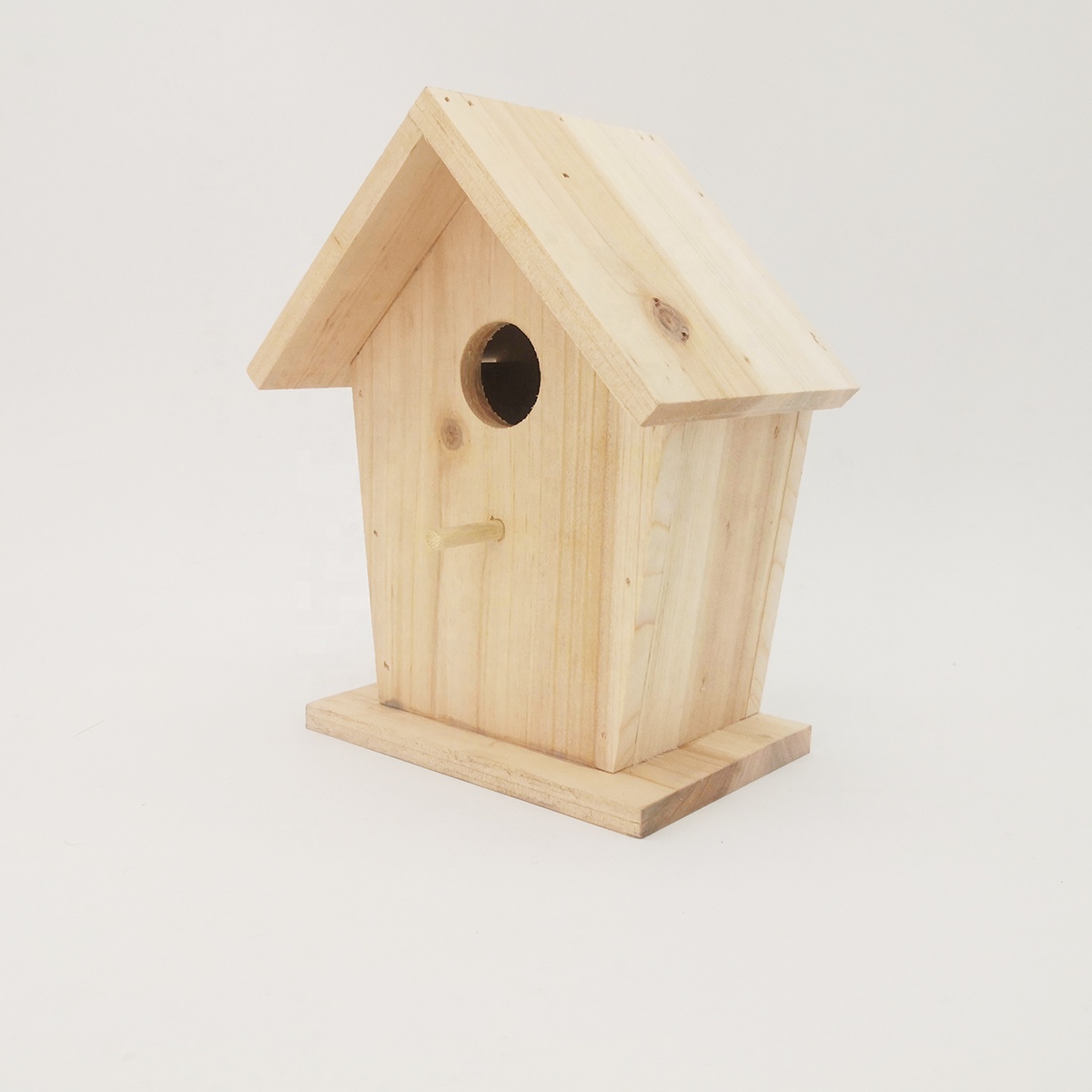 New clear coat Chinese Fir Wood Cheap Wholesale Wooden Pigeons Bird House For Sale
