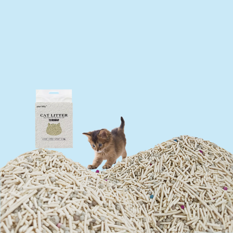 fast lock odor Eco-Friendly High Absorption And Quickly Clumping wholesale Mixed Cat Litter