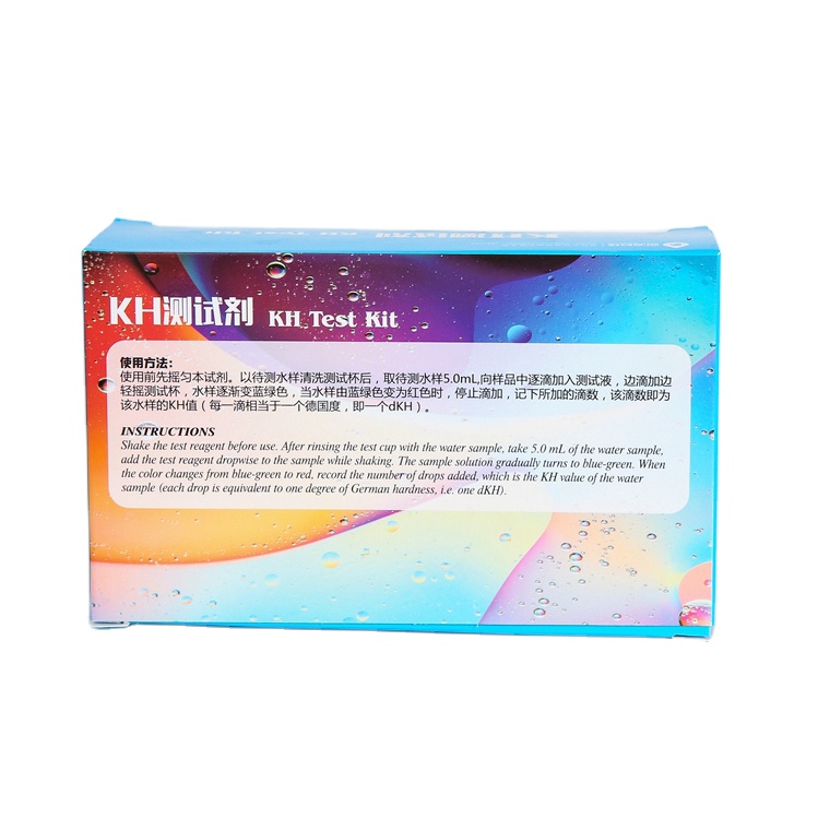 Wholesale Chinese KH Test Kit for Trace Element Detection Plastic Water Quality Test Agent