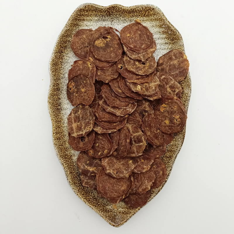 Wholesale dried pet snacks Dog snacks and dog food Dried Duck snow pear Puppy snacks Nutritious Natural pet Treats oem 500g