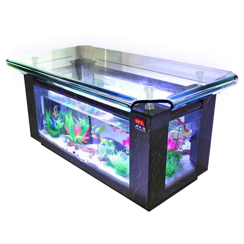 Entertainment And Health Table Decoration Aquarium Filter Fish Table Aquarium