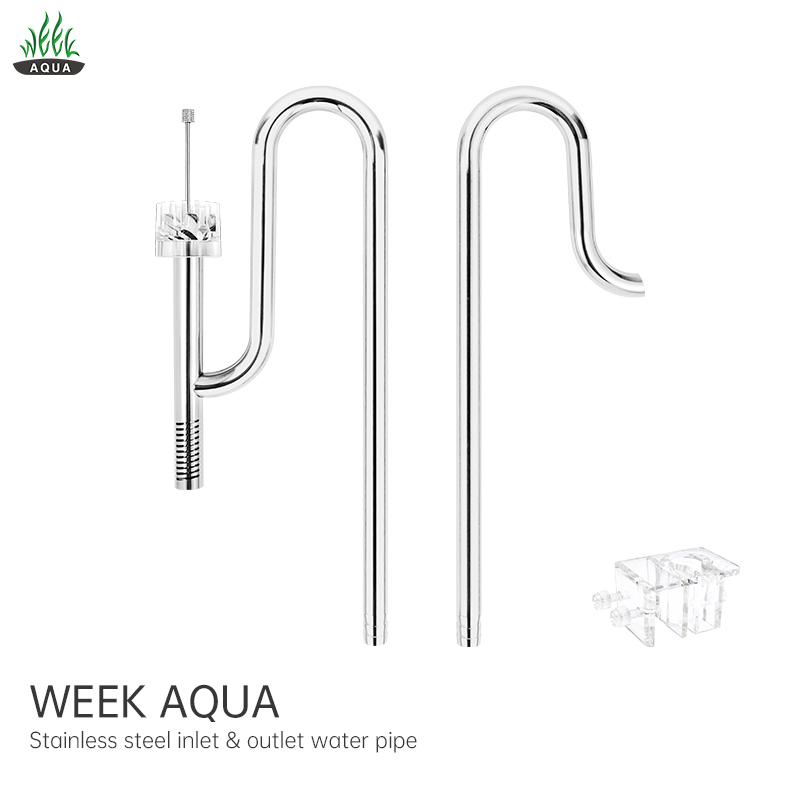 WEEKAQUA SG-1616 Good quality aquarium filter accessories 16mm stainless steel lily pipe pipe with aquarium surface skimmer
