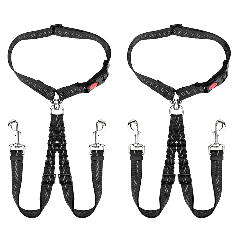 C&C Durable Pet Accessories Adjustable Safety Nylon Leash Car Dog Seat Belt pet car seat belt lead leash backseat safety belt