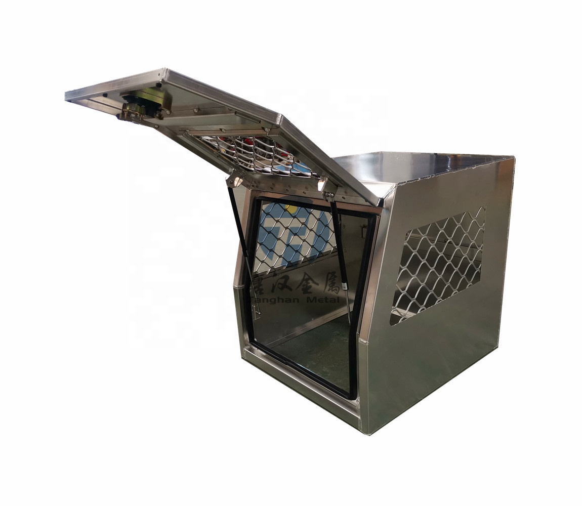factory sales truck pickup car vent windows t-lock single door aluminum dog boxes