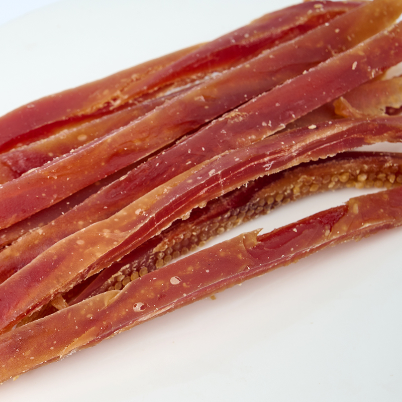 Competitive Price Crispy Savory Pet Meat Snacks Delivering Delicious Duck Jerky