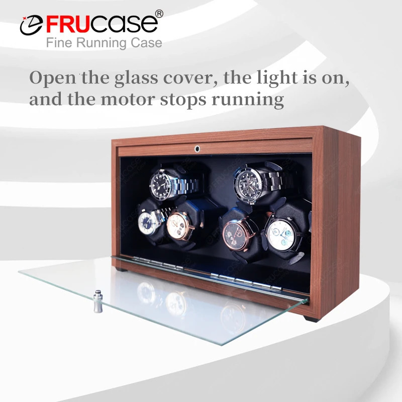 FRUCASE Watch Winder for Automatic Watch Winder Use USB Cable 6 241125