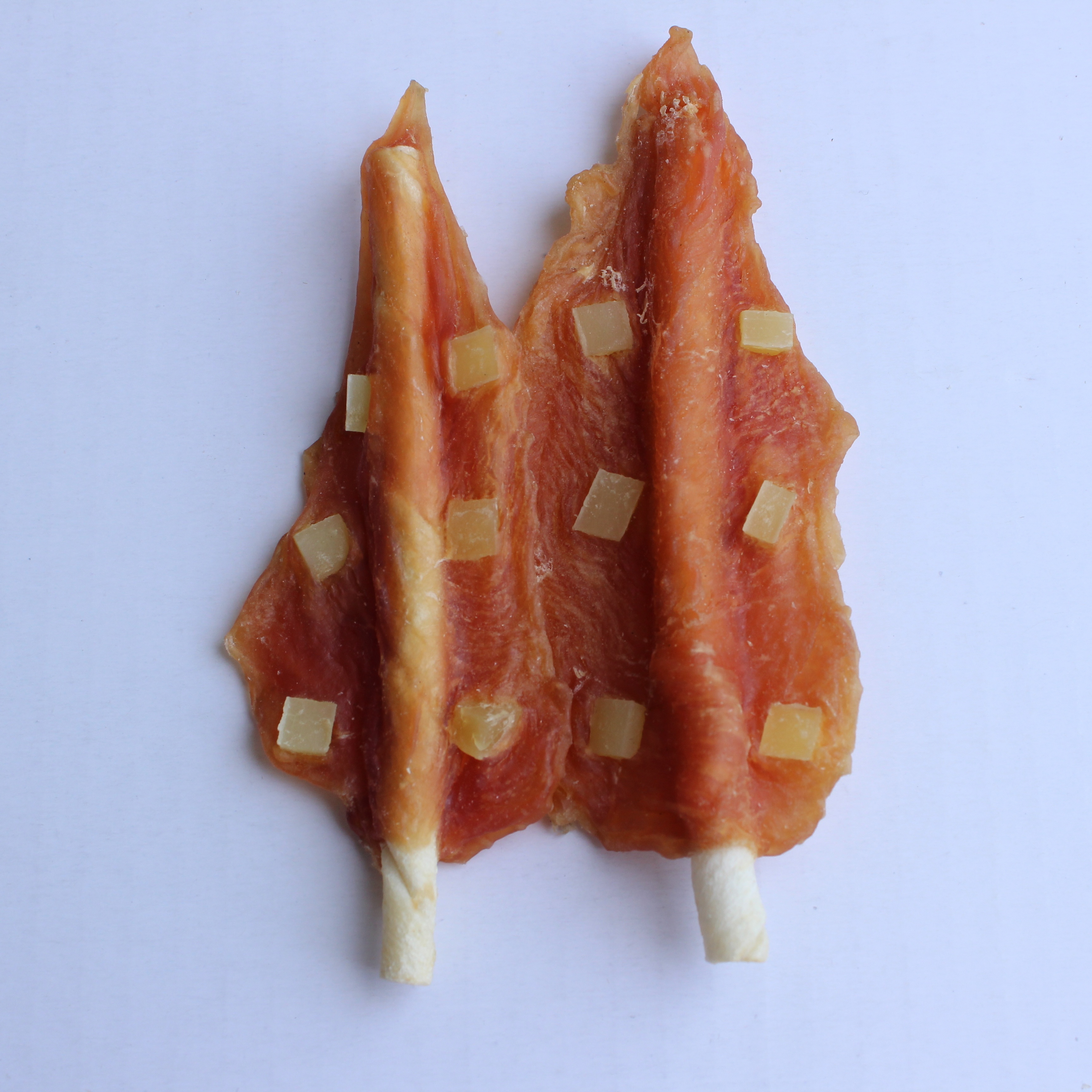 wholesale Healthy lamb and rice ball pet snacks chicken bell dog food duck with cowhide and chees natural dog treats