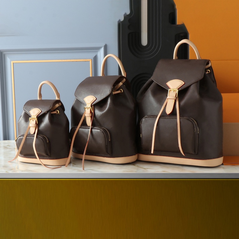 designer backpack for woman Men luxury Outdoor Travel backpack brown leather backpacks bookbag backpacks school bag student kids children class back packs