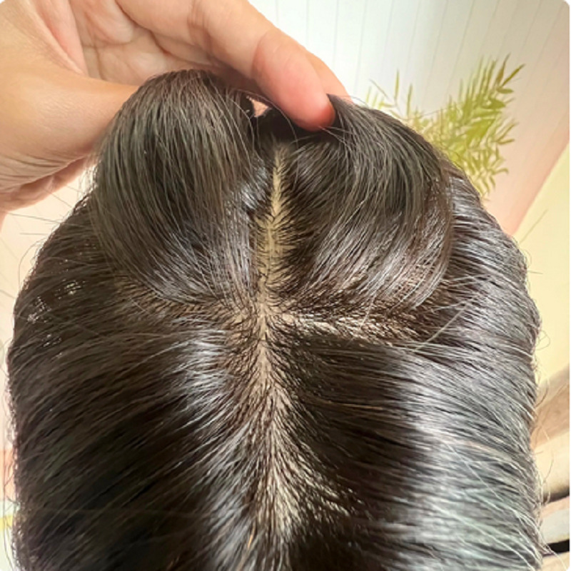 5X5 Silk Base Soft Top Brown Wave 30Inch Glueless Je Human Wig With Baby HD Lace European Hair Preplucked