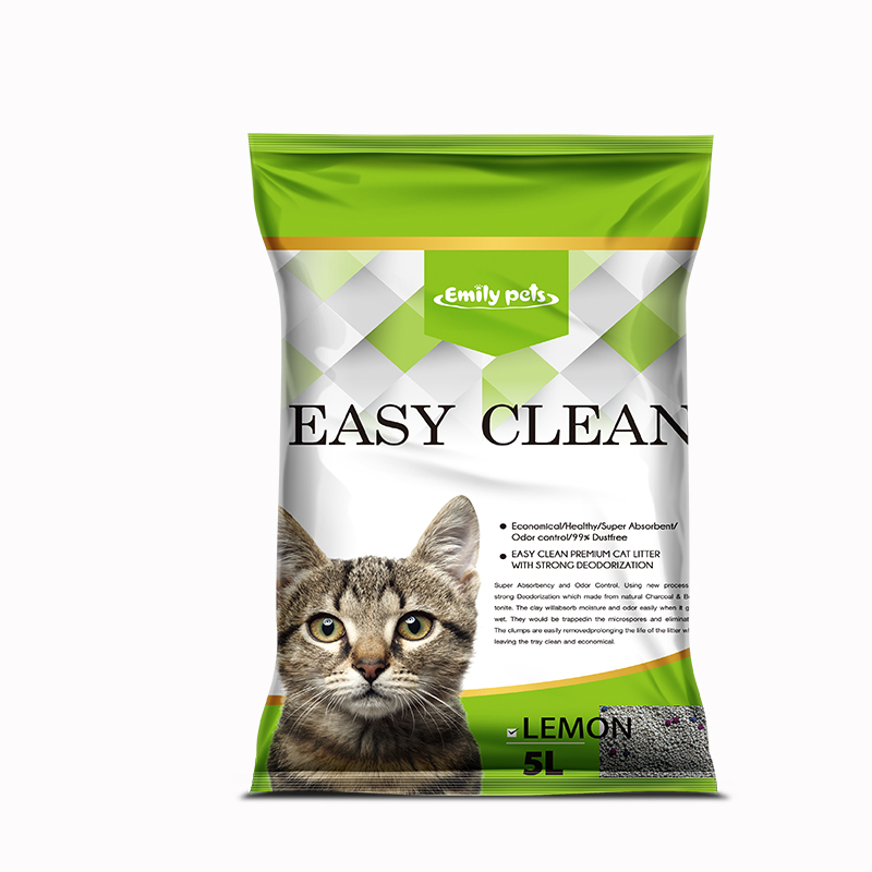 Arena para gatos de bentonita Clumping cat litter Menggumpal Sampah kucing