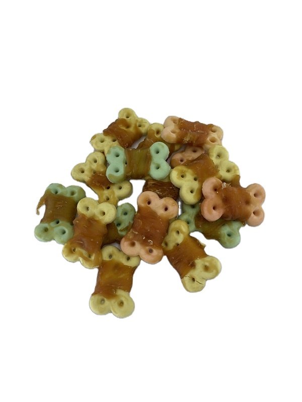 factory wholesale good quality high protein chicken wrap biscuit dog snacks