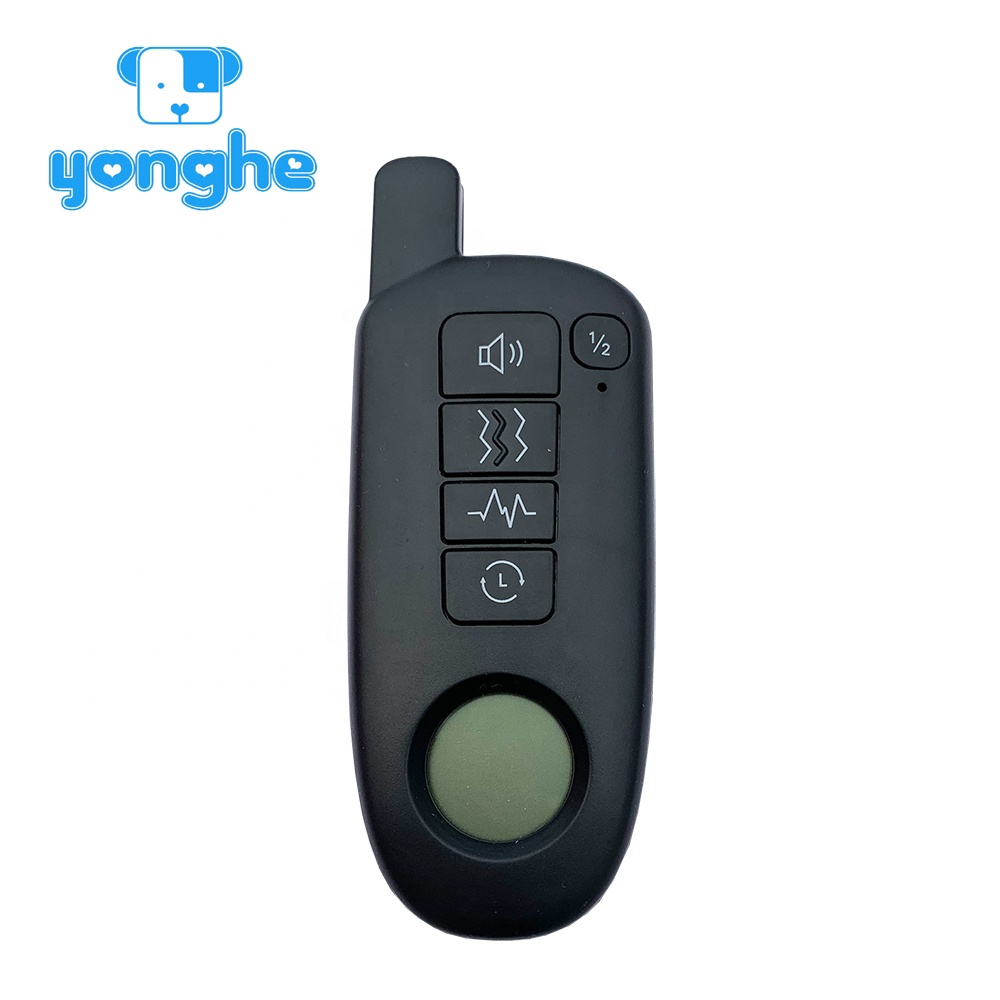 The newest 2019 YHpet factory supply usb rechargeable dog shock collar for 2 dogs