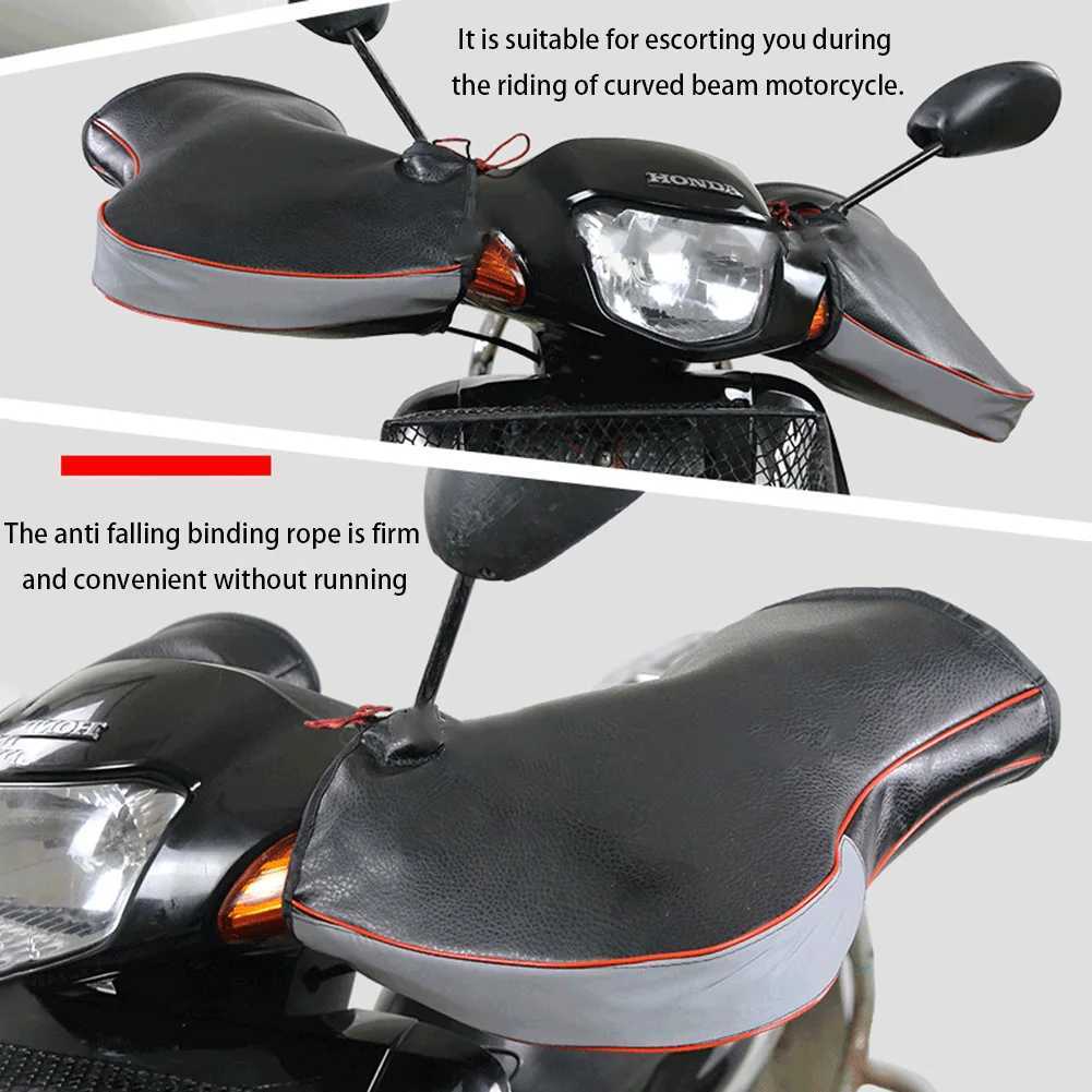 Motorcycle Handlebar Gloves Scooter Bar Cycling Gloves Cold Weather Handlebar Mittens Bar Warmer Covers for Motorcycle Scooter S25118