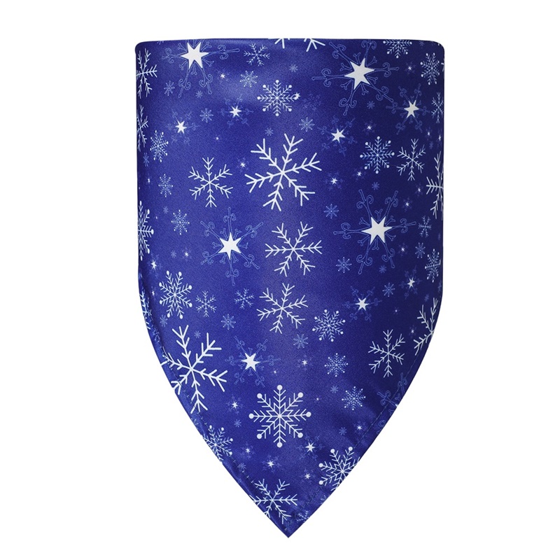 Christmas Pet Dress up Triangle Scarf Best Selling Dog Double Layers Neckerchief