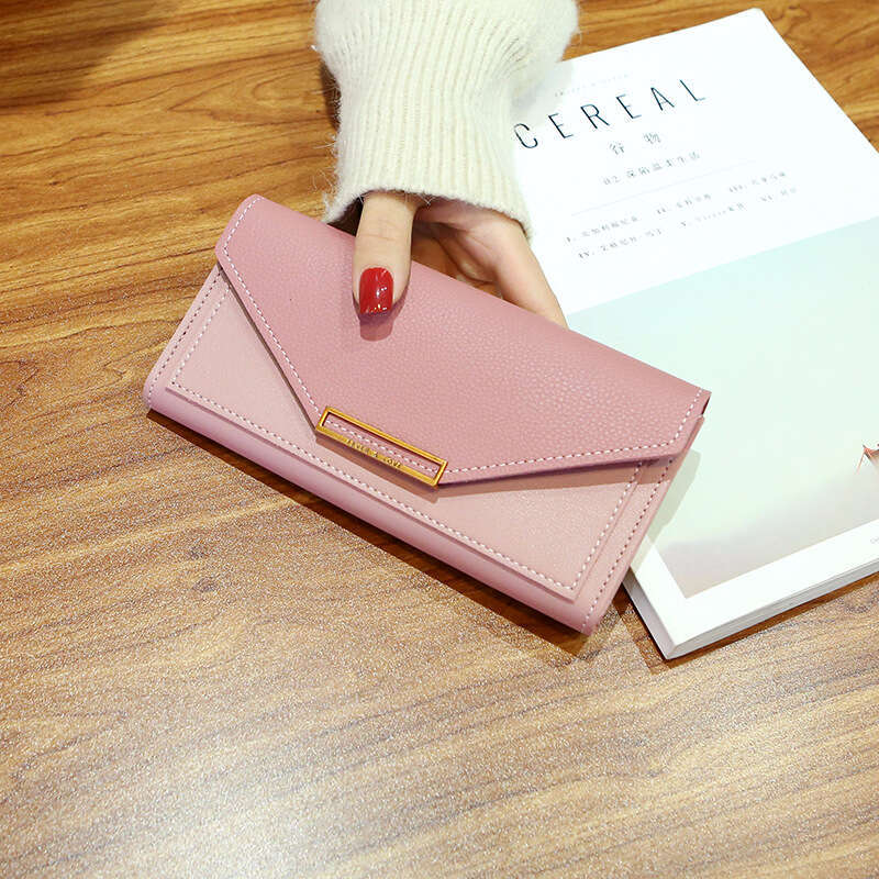 New Bag Small Wallet 6 Colors Fashion Wallet Single Zipper Designer Purse Men Women Leather Wallets Long Purse Trendy Personalized Long Style Small Mu