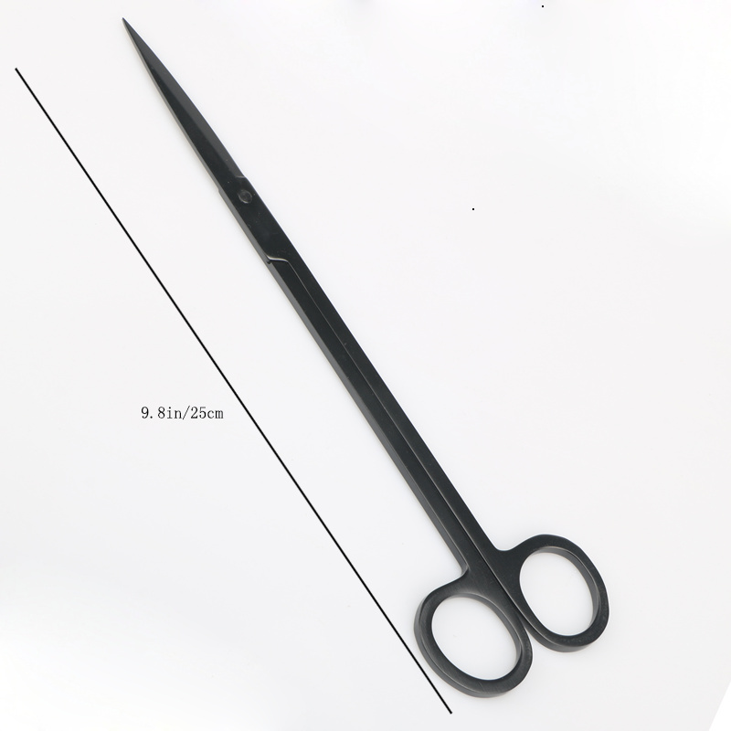 5PCS Black Aquascape tools stainless steel aquarium tools set aquarium tweezer