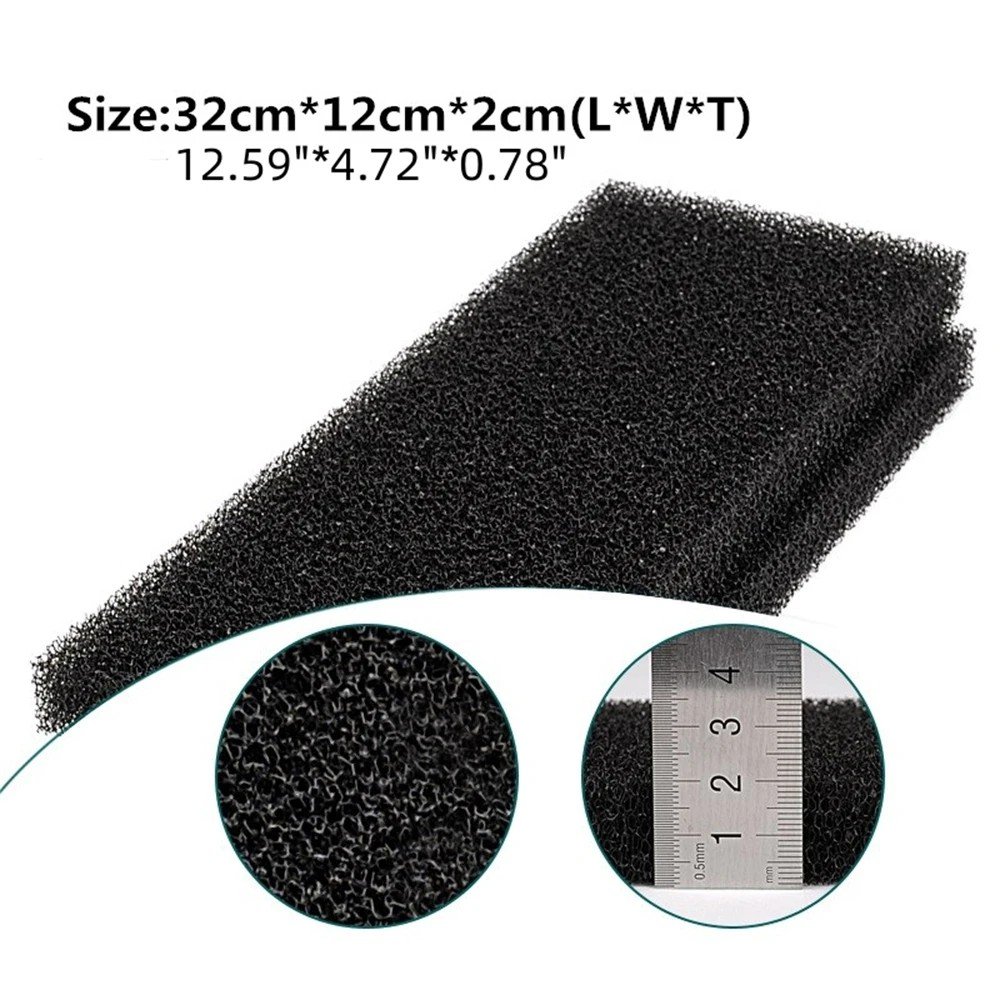 2PCS Fish Tank Aquarium Filter Cotton Easy to Use Purifying Water Quality Thickened Design Aquarium Filter Sponge