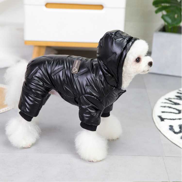Pet Apparel Lightweight Padded Windproof Snowsuit Cold Weather Dog winter clothes luxury brand fashion mascotas ropa de perro
