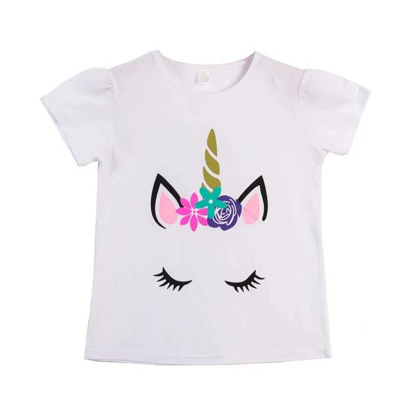 Summer Unicorn Baby Girls Tutu Dress 2-11Y Children Unicorn Party Little Girl Kids Clothes Princess Rainbow Outfits Dress